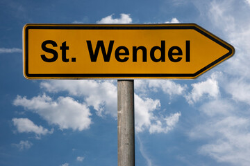 Wegweiser St. Wendel