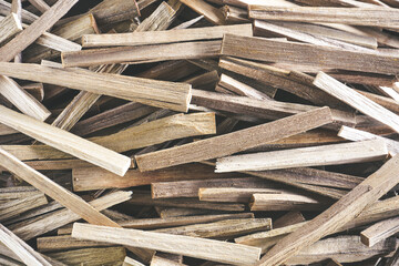 stack of chopped firewood texture for background