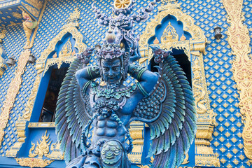 Fototapeta premium THAILAND CHIANG RAI BLUE TEMPLE