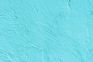 Beautiful blue concrete wall rough texture background.