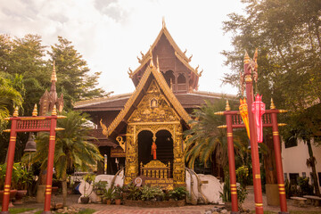 Fototapeta premium THAILAND CHIANG RAI WAT PHRA NON