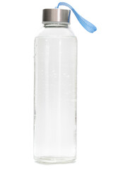 agua fresca en envase de cristal
