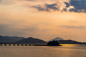瀬戸内の海と津嶋神社
