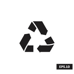 Simple Recycle icon, Simple Recycle sign/symbol vector