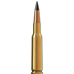 isolated sniper rifle armour piercing munition bullet