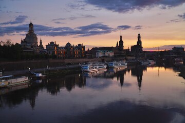 Fototapeta premium Dresden is one of the biggest cities in Germany.