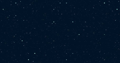 Fototapeta na wymiar starry deep blue sky background image