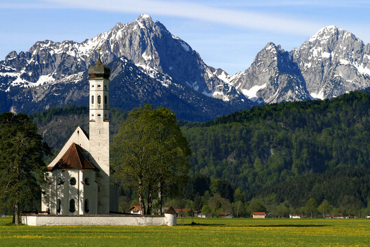 Church in Fuessen, Bavaria