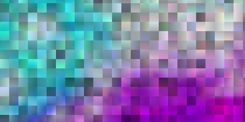 Light Pink, Blue vector background in polygonal style.