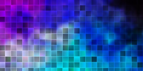 Light Pink, Blue vector background in polygonal style.