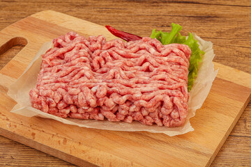 Minced meat - pork and beef
