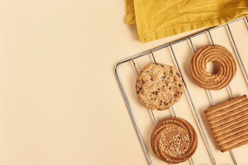 Delicious homemade cookies for bakerys