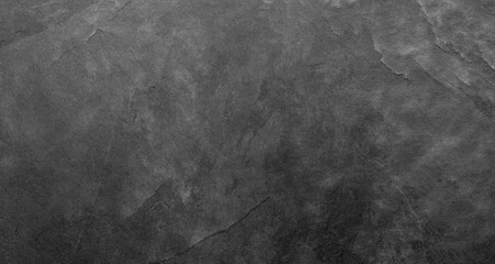 Natural dark gray slate stone texture background - 354357946