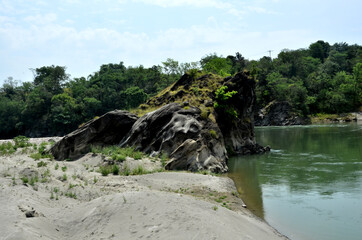 Landscape View of Beas River Nadaun Himachal Pradesh India No. 105