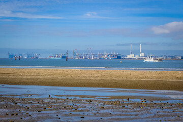 Le Havre harbor, Normandy, France