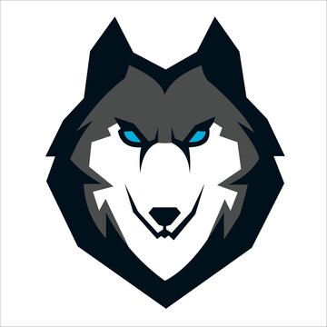 Vector Fox head mascot logo 