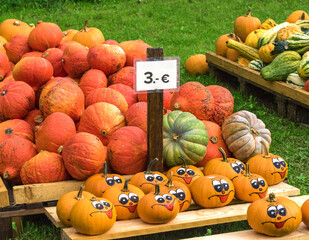 Sideroad market in Austrian countryside