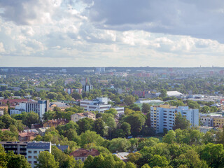 Fototapeta na wymiar Summer View old Tallinn