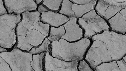 The fields are dry, the land is broken