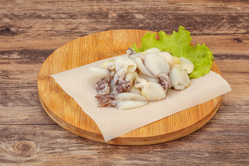 Raw seafood - cuttlefish for cooking