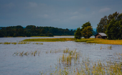 Old Russian wooden house, Kizhi