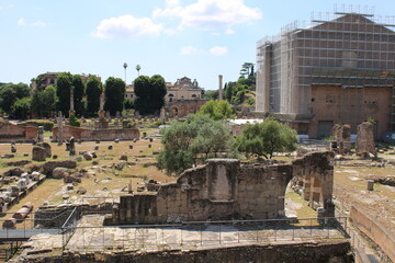 Fototapeta premium ancient roman forum