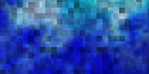 Light BLUE vector pattern in square style.