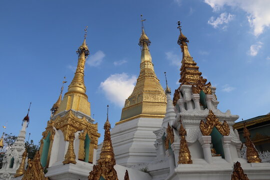 Pagode Shwedagon &agrave; Yangon, Myanmar