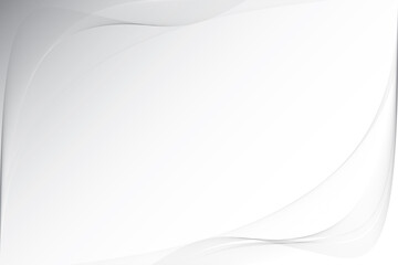 Abstract wave element on gray background, vector, illustration. 