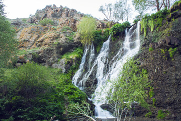 Obraz premium Beautiful view of Shaki Falls
