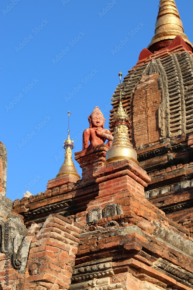 Poster Temple Dhammayanzika à Bagan, Myanmar