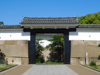 Fototapeta na wymiar 大阪城の大手門