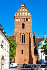 Visitation of the Blessed Virgin Mary Church - Kosciol Nawiedzenia Najswietszej Marii Panny - at Przyrynek street in historic New Town quarter of Warsaw, Poland