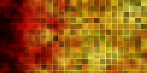 Light Orange vector pattern in square style.