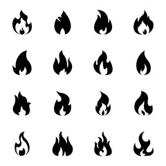 Fire blaze icons