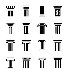 Pillar art icons