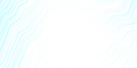 Light BLUE vector background with wry lines.