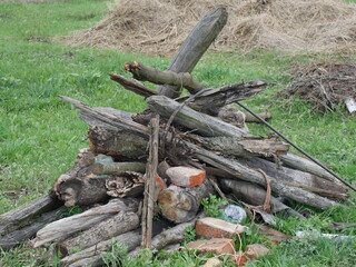 pile of firewood
