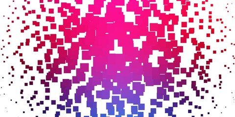 Light Blue, Red vector texture in rectangular style. Illustration with a set of gradient rectangles. Design for your business promotion.