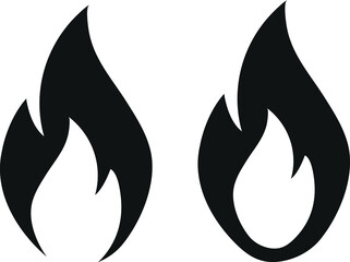 fire icon vector