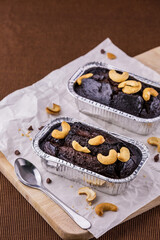 Brownie cake dessert