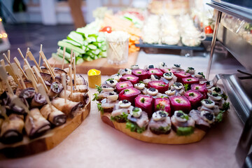 this is a cold appetizer on the holiday table