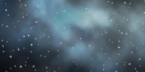 Light Gray vector template with neon stars. Modern geometric abstract illustration with stars. Pattern for new year ad, booklets.