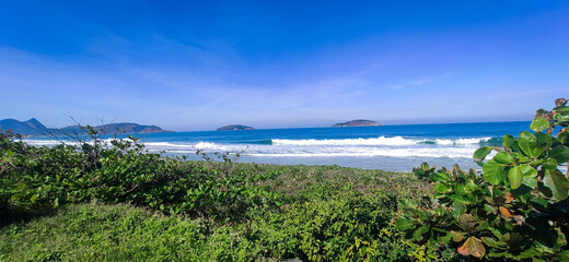 tropical beach in Brazil