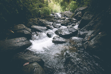 Water fall , nature , Wall paper, Sri lanka 
