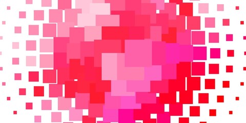 Light Pink vector layout with lines, rectangles. Colorful illustration with gradient rectangles and squares. Best design for your ad, poster, banner.