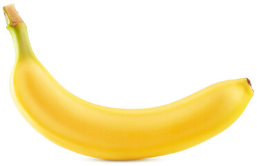 Banana isolated on white. Package design element