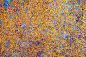 A rusty metal surface texture