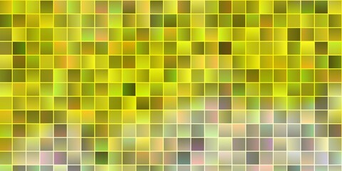 Light Yellow vector template with rectangles.