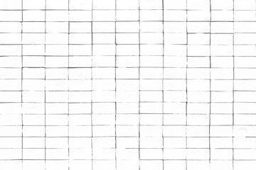 Close up if old white brick wall texture background.